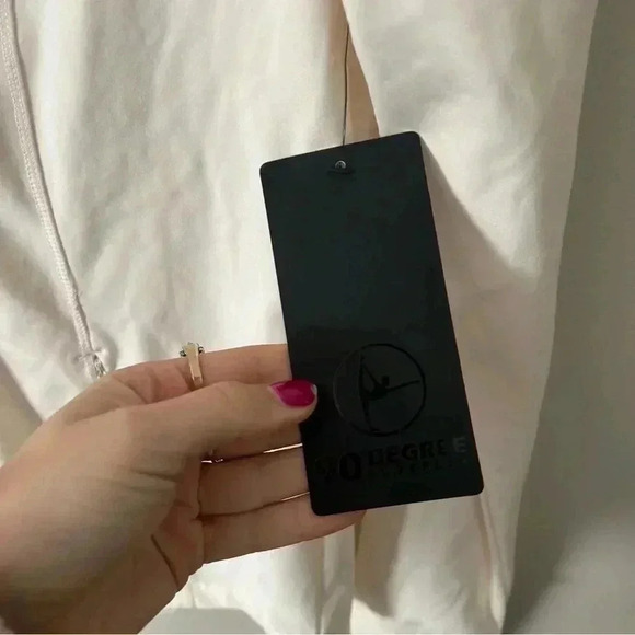 NWT 90 Degree  By Reflex - Women's Lux Slim Fit Track Jacket L - Picture 7 of 9